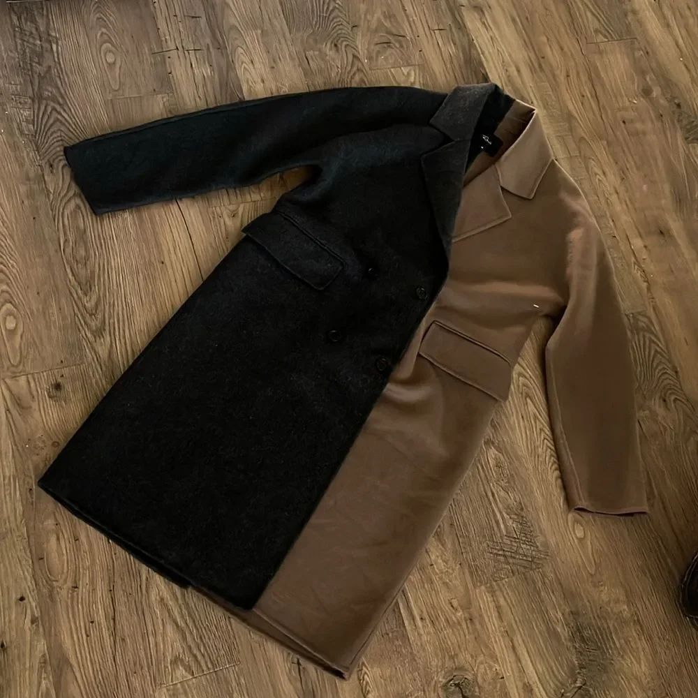 Rails Colorblock Bristol Long Over Coat - Picture 6 of 10